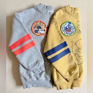 MINI | Baby GAP X Disney Mickey & Donald Sweatshirt Bundle Size 5